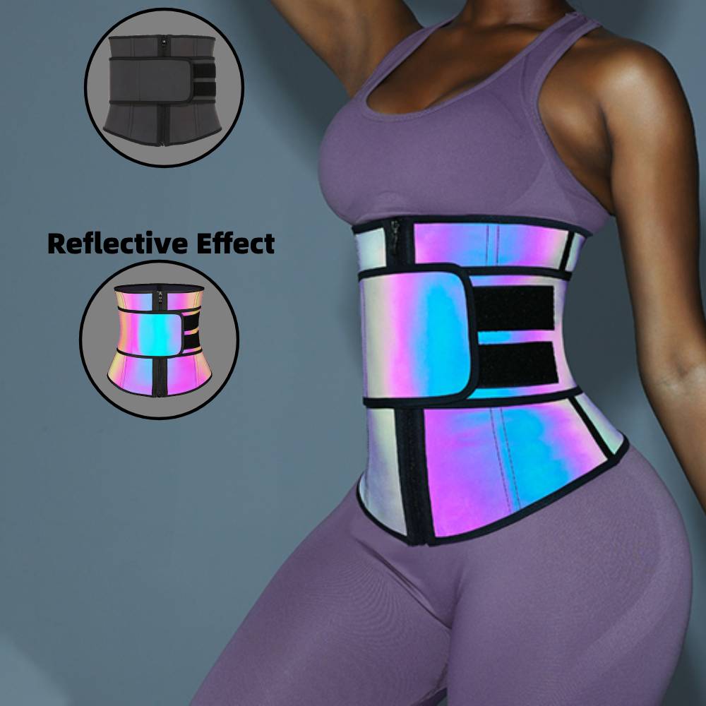 Hot Selling 9 Bones Workout Nude Reflective Waist Trainer Belt