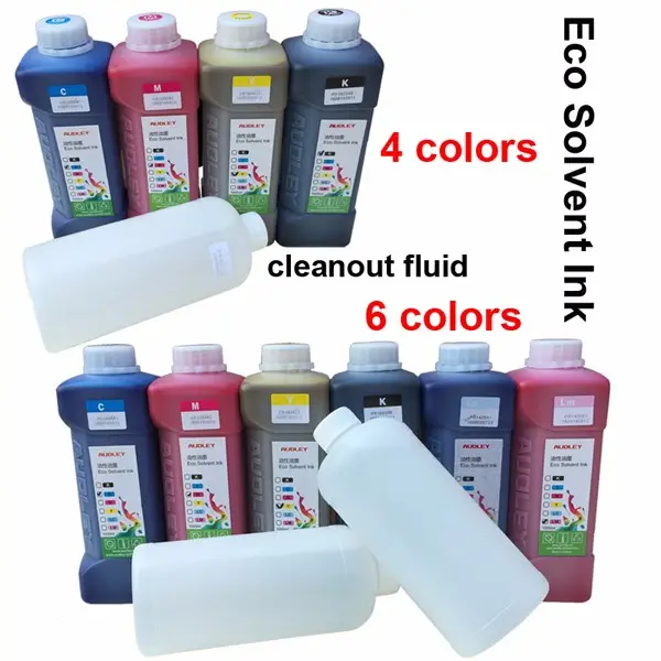Audley High quality outdoor eco printing ink for eco printer DX5 Xp600 head