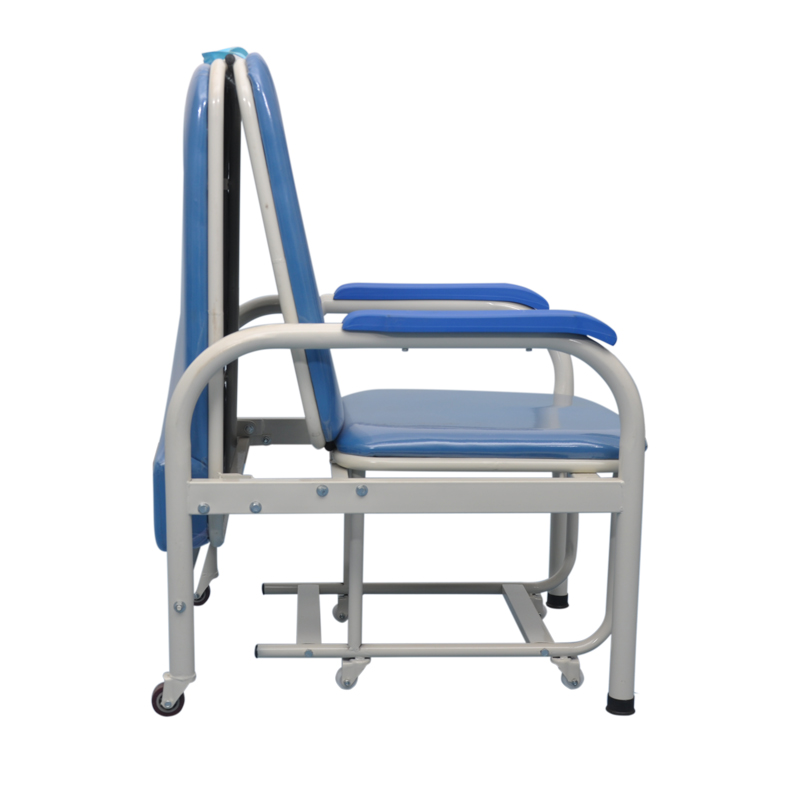 Medical Equipment High Quality Steel Tube Foldable Accompany Chair