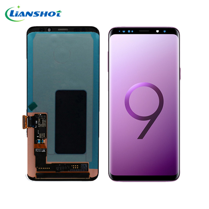 100% Оригинальный ЖК-дисплей Lianshot, сенсорный экран, подходит для Samsung Galaxy S9 + S9 plus G965F G965, ЖК-экран