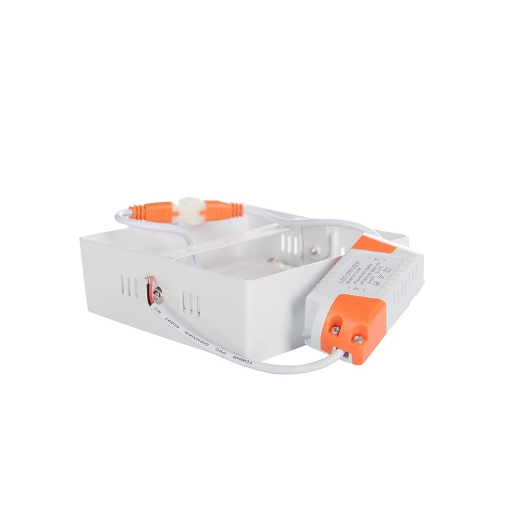 Latest fashion surface mounted panel light 6W square led recessed surface light panel