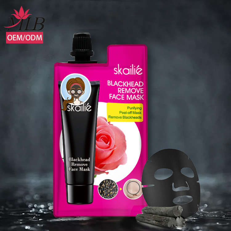 Black facetech, угольная косметика для женщин, Органическая отбеливающая маска для лица, частная торговая марка