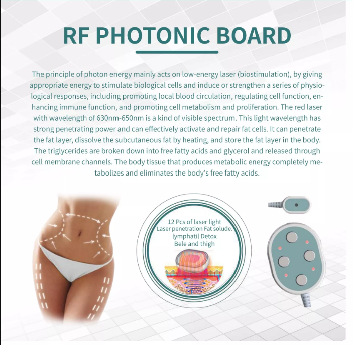 2022 Newest Portable 8 in 1 40K Vacuum Cavitation RF Lipolaser Cellulite Reduction Body Slimming Cavitation Machine
