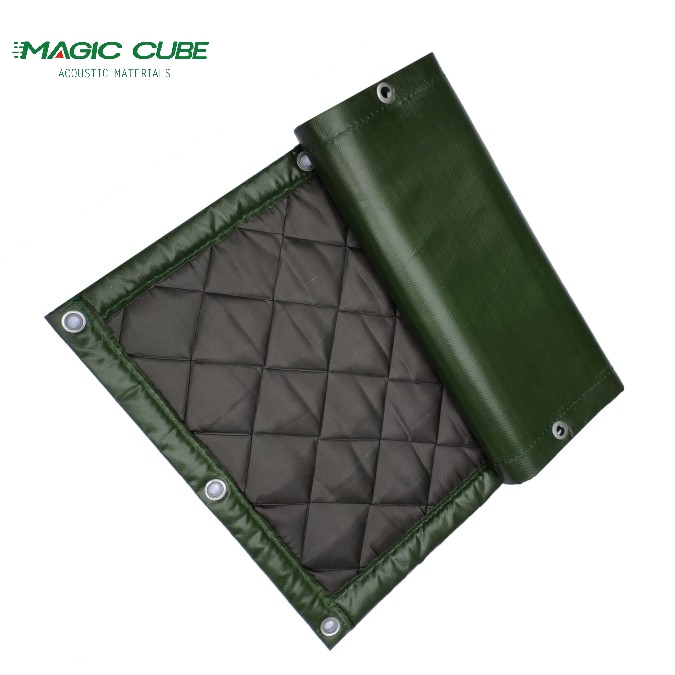 Hot selling noise reduction soundproofing materials blanket acoustic with high quality