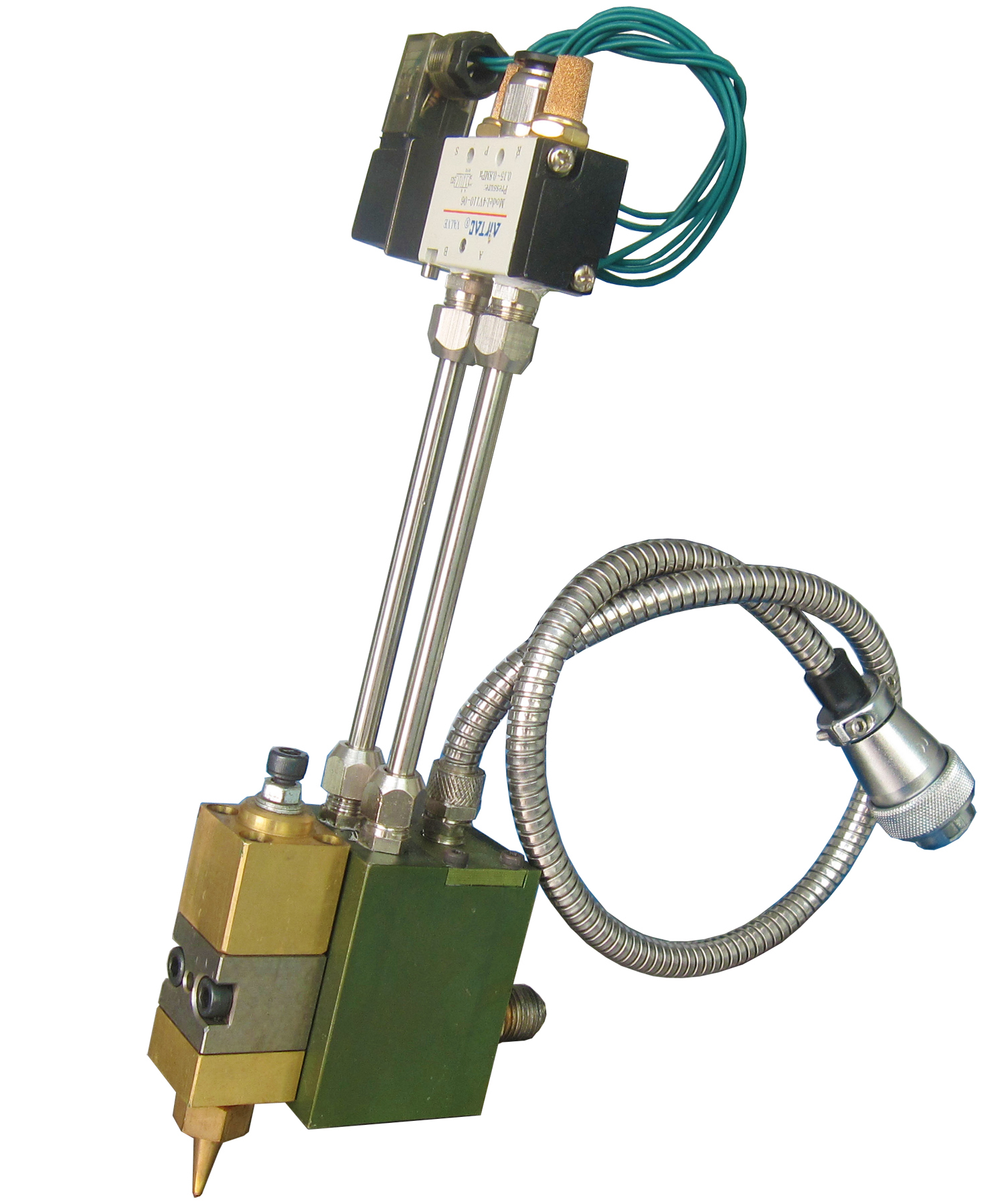 hot melt Glue machine dinspensering automatic high flow single head gule guns for cardbox