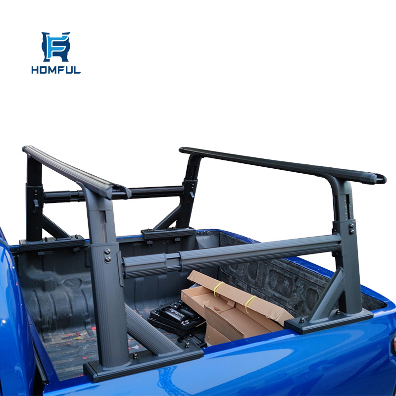 HOMFUL High Bed Rack Truck Cargo Carrier Compatible Pickup Truck Shelves