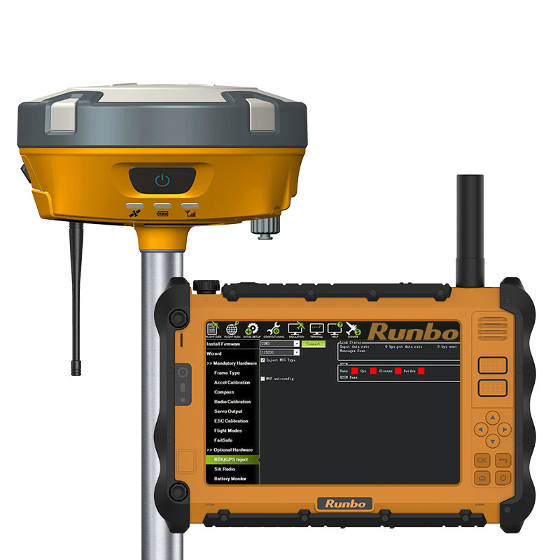 Runbo P2 7 дюймов GNSS RTK для land геодезическая и картографическая RTK GNSS приёмник прочный промышленный планшетный ПК для строительства