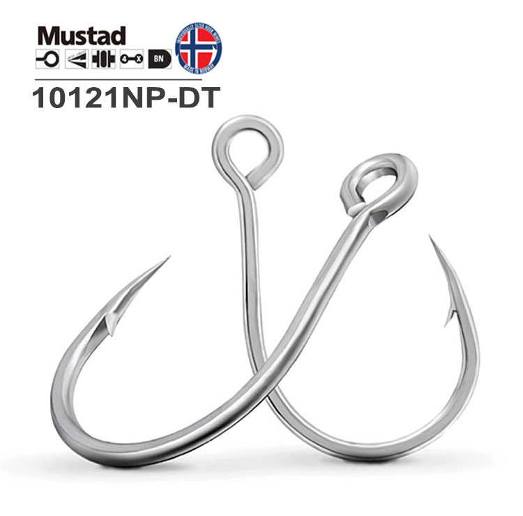 Супер прочные крючки Mustad 10121NP-DT # с сопротивлением морской рыбалки с зазубринами 4.3X рыболовный крючок из высокоуглеродистой стали