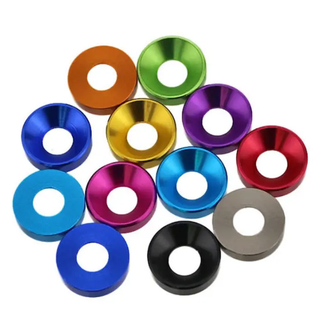 Wholesale Colored Aluminum Countersunk cup Washer