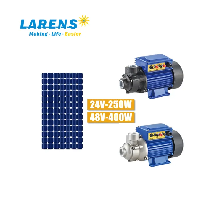 Larens 12v 24v 48v 180w 250w 400w dc solar surface booster water pump