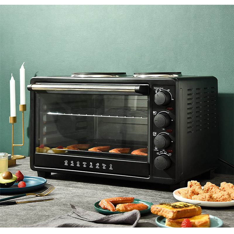 Multi Functional Mini Bread Making Machine Steam Toast Pizza Household Electric Deck Oven Bread Mircowave Oven