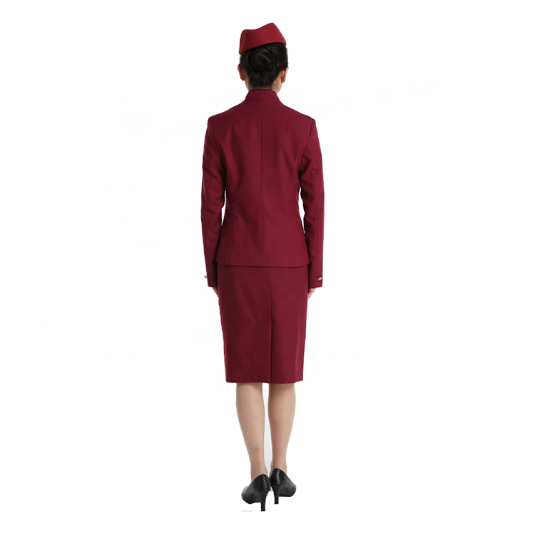 Изготовленный на заказ модный бортпроводниках униформы Air Asia Airhostess костюмов на продажу