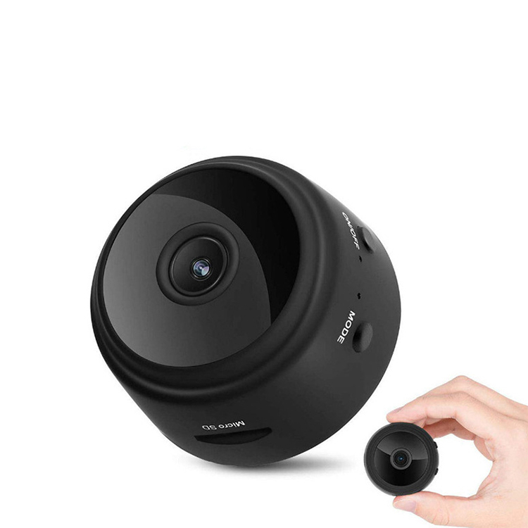 Оптовая продажа, BT, черная hd Wi-Fi ip Смарт мини камера видеонаблюдения