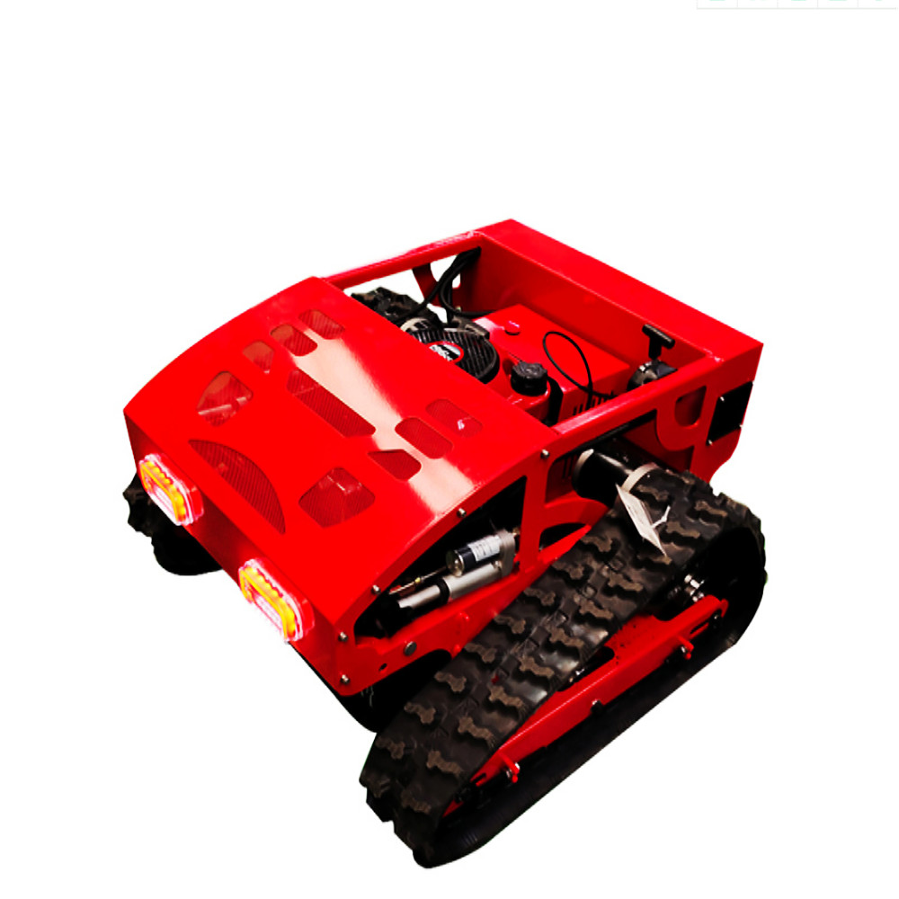 The latest remote control crawler mower for garden