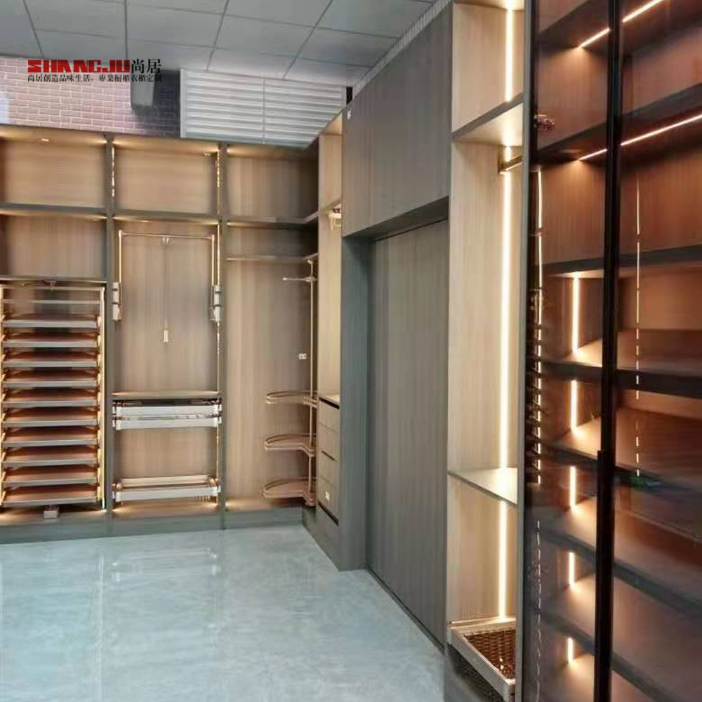 Новый популярный современный шкаф для хранения деревянный спальня большой шкаф