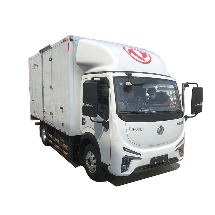 Dongfeng 350km constant speed range 90km/h hydraulic/pneumatic brake type light electric cargo van truck