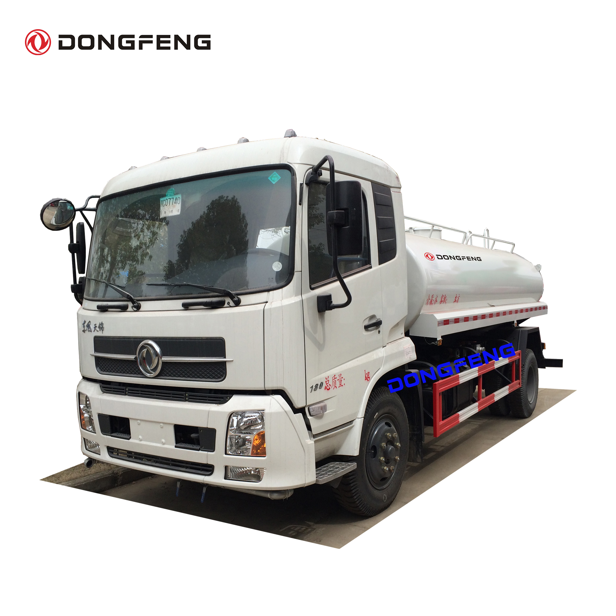 Dongfeng 4x2 RHD водяной грузовик с двигателем Cummins 190 Hp, бак воды на 10000 л типа E3
