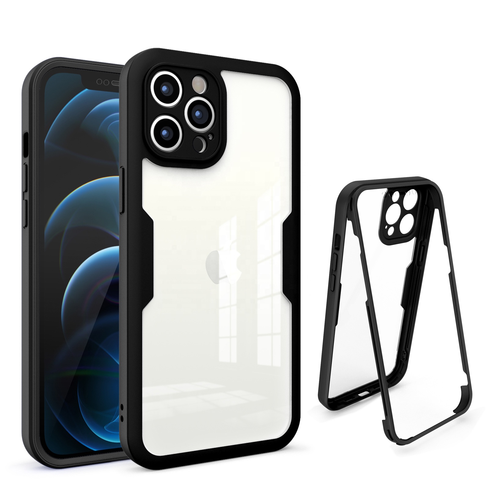 Мягкий чехол для телефона из ТПУ для iPhone 12 11 PRO MAX AIR Jordan Brand Tide Fashion Sports Brand Street черный белый