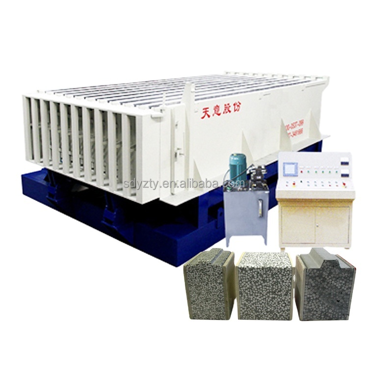 prefabricated eps cement wall panel forming making machine