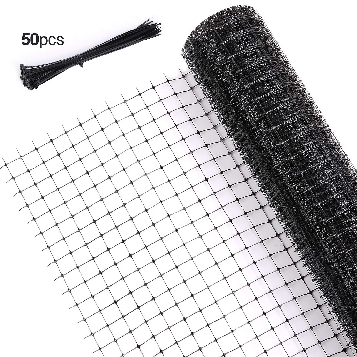 Plastic Chicken Nets Heavy Duty Poultry Fencing Mesh