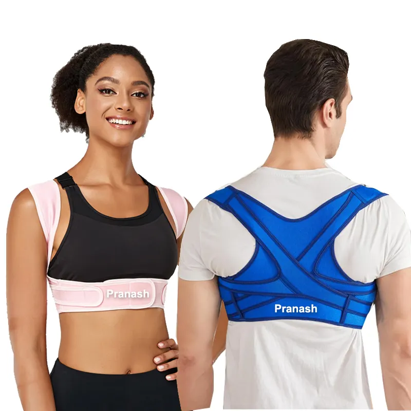 Breathable mesh colth back support correcteur de posture training device posture corrector 2021