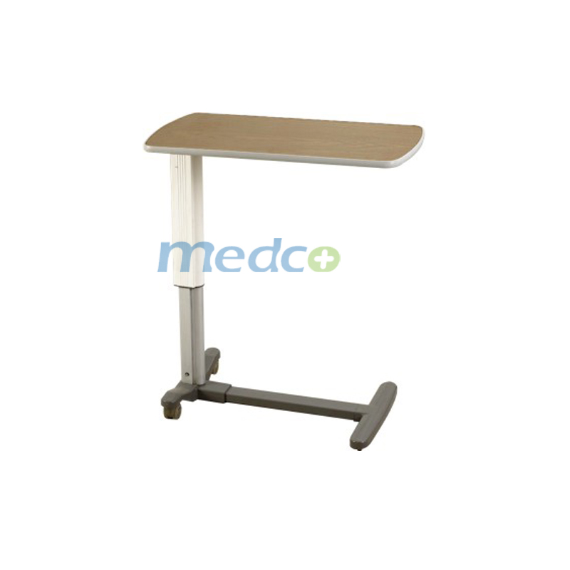 Medical Instrument Revolving Caster Bed Overbed table