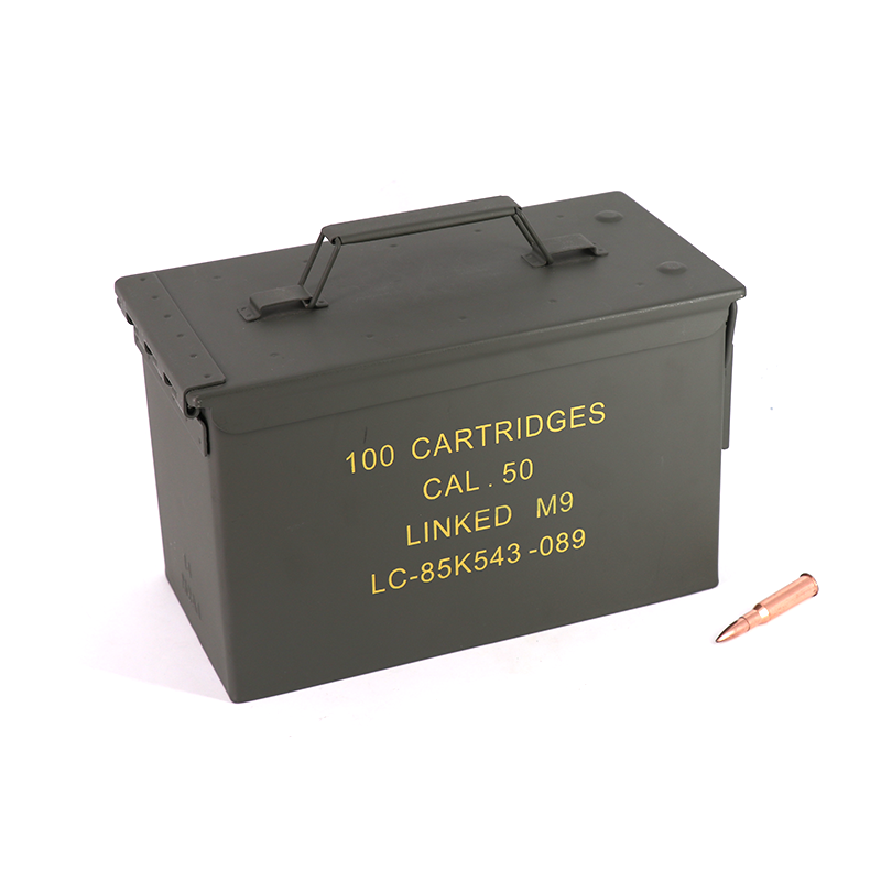 Mil-Spec Steel Ammo Can Waterproof Box Revolver Storage Ammo Ammunition Box Case
