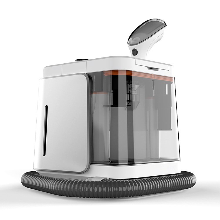 China high efficiency double filtration fabric steam water washing handheld vacuum spot cleaner washer wet and dry