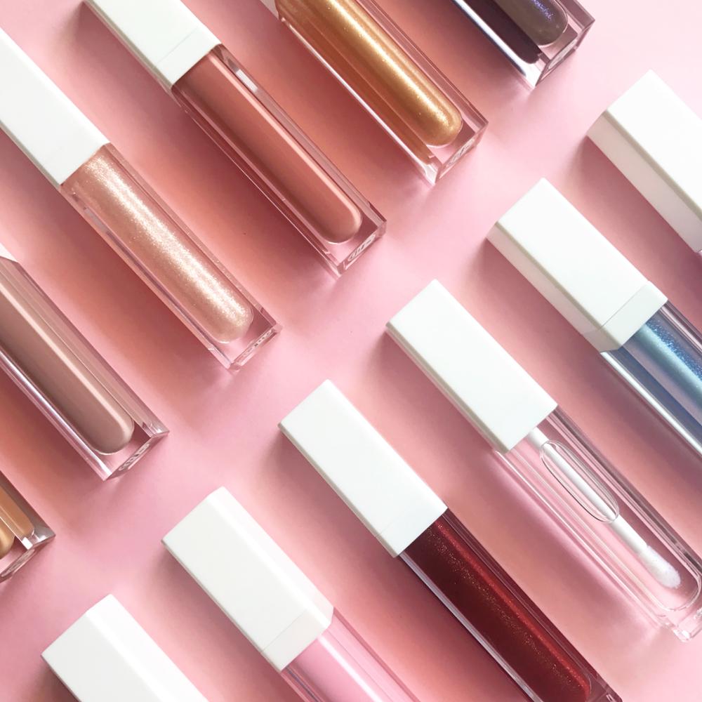Private label высокое качество длительный блеск lipgloss 12 цвет глянцевый блеск для губ