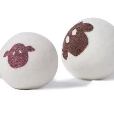 100% eco-friendly handmade wool felt dryer balls laundry Washing Ball