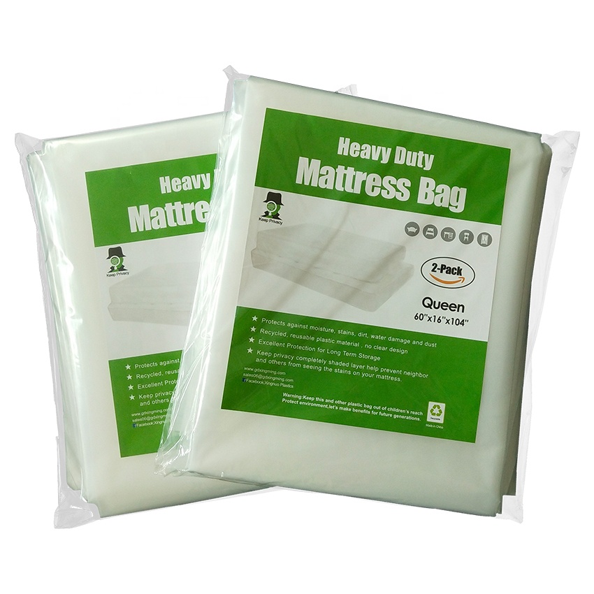 Hot Item QUEEN SIZE PLASTIC MATTRESS STORAGE COVER BAG