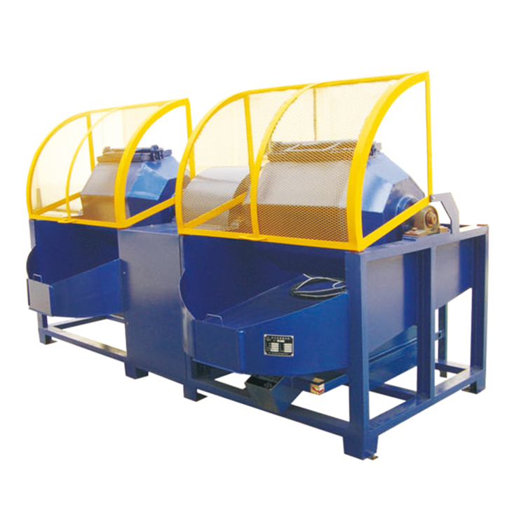 Double rotating barrel polishing finishing machine double barrel jewelry vibratory polisher