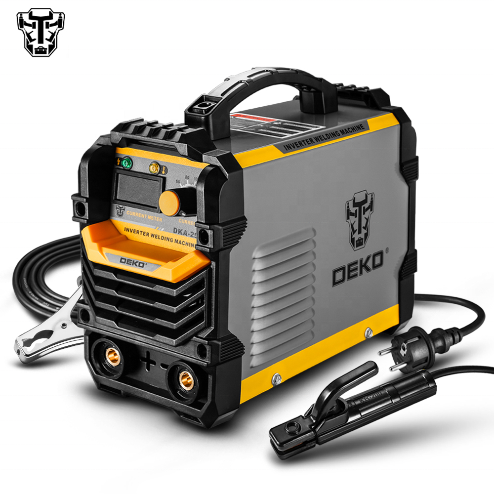 DEKO DKA-250Y инверторный дуговой электросварки машина 220V набор «сделай сам» для сварки рабочей и электрические рабочие сварочный аппарат MMA