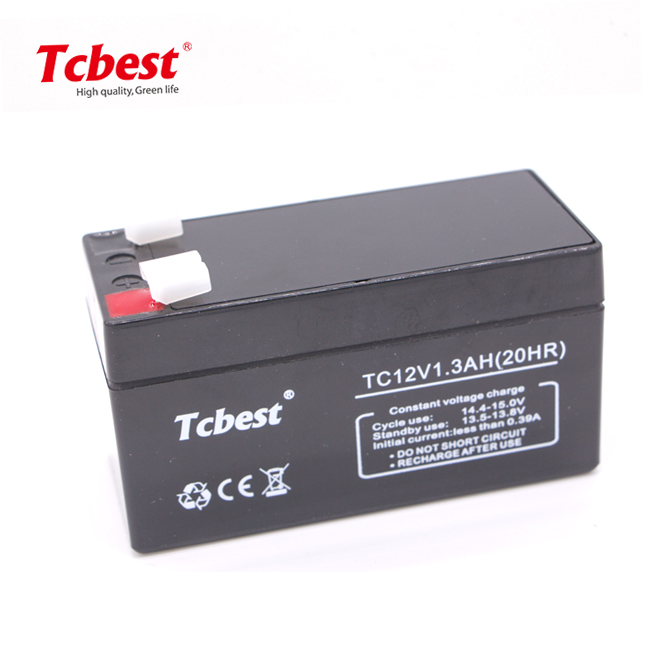 Свинцово-кислотный аккумулятор 12V 1.3AH аккумуляторная батарея для солнечной системы питания