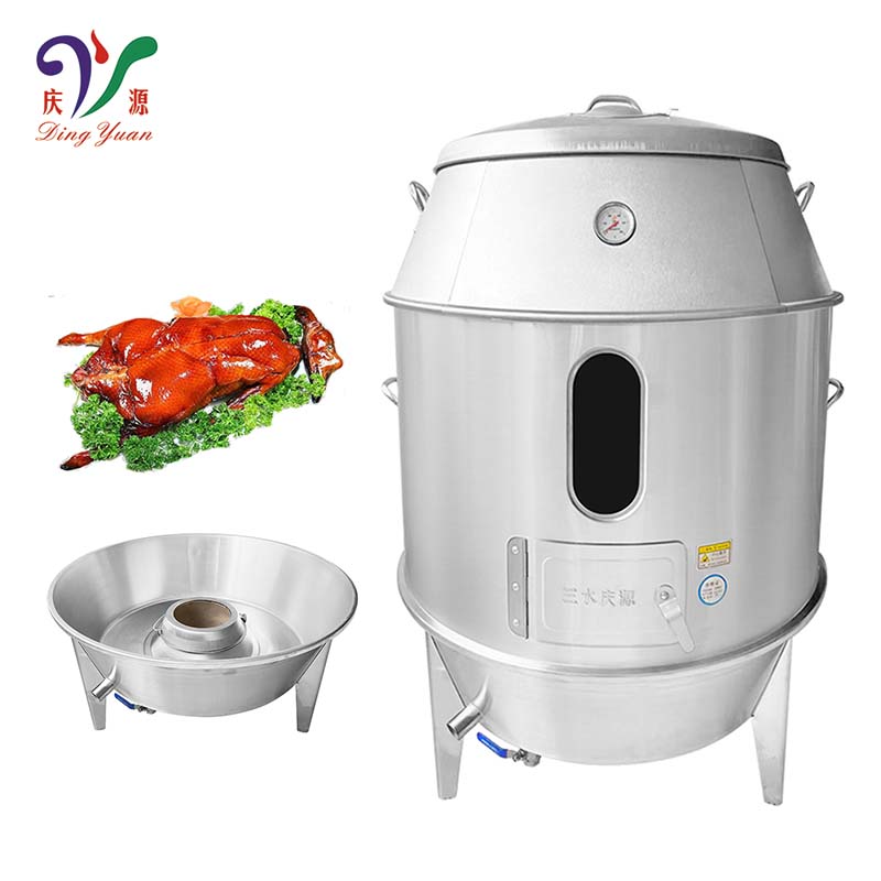 Chinese charcoal peking duck roaster oven machine stainless steel charcoal roast duck oven equipment for chicken pig lamb
