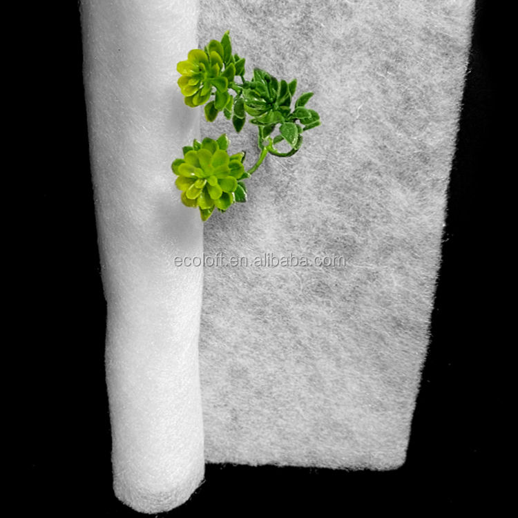 100% eco-friendly thermal bonded polyester wadding