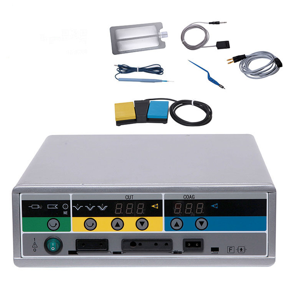Eelectrosurgical generator 5 working mode 300w electrocautery unit diathermy machine medical electrotome electrosurgical unit