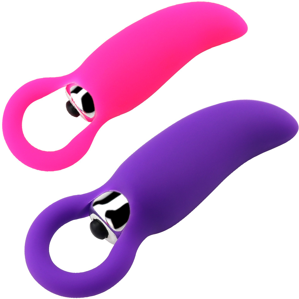 Amazon Горячая продажа G-spot палец анальный замок Анальная пробка вибратор