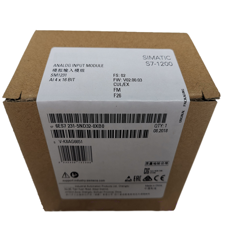 Золотой продавец, 6ES7231-5ND32-0XB0 S7-1200 серии PLC контроллер новый оригинальный складской запас