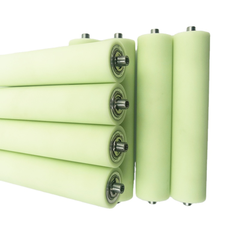 ODM custom High precision durable Polyurethane roller with bearings