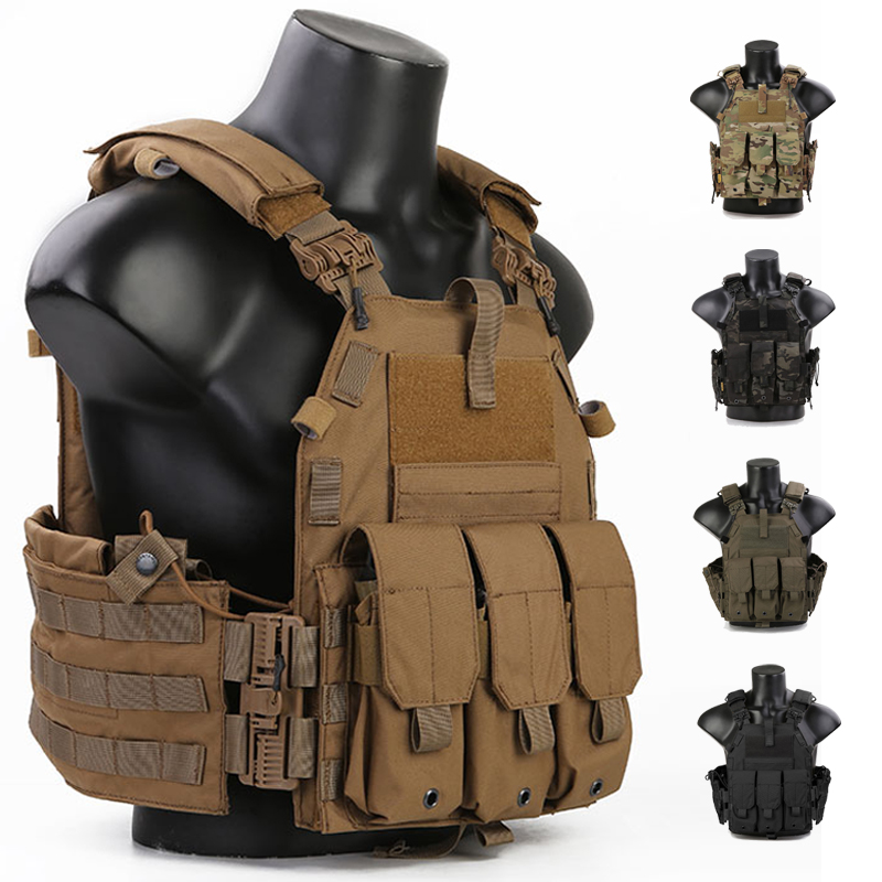 Emersongear 2021, уличный армейский жилет с системой «Молле» для оружия, безопасный, устойчивый, военное снаряжение, тактический модный жилет для страйкбола