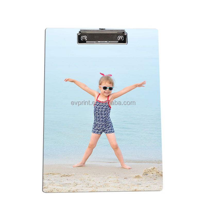 Sublimation Clipboard Blank White Logo Printable Office Clipboard A4 Size File Clipboard