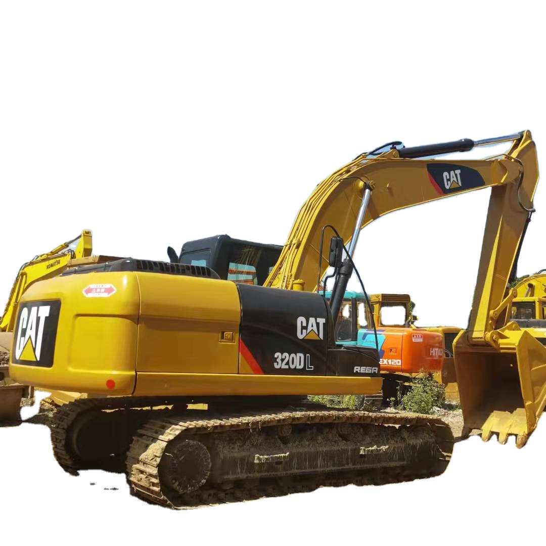 Бывшая в употреблении японская экскаваторная машина cat 320DL с хорошей ситуацией для продажи в Шанхае
