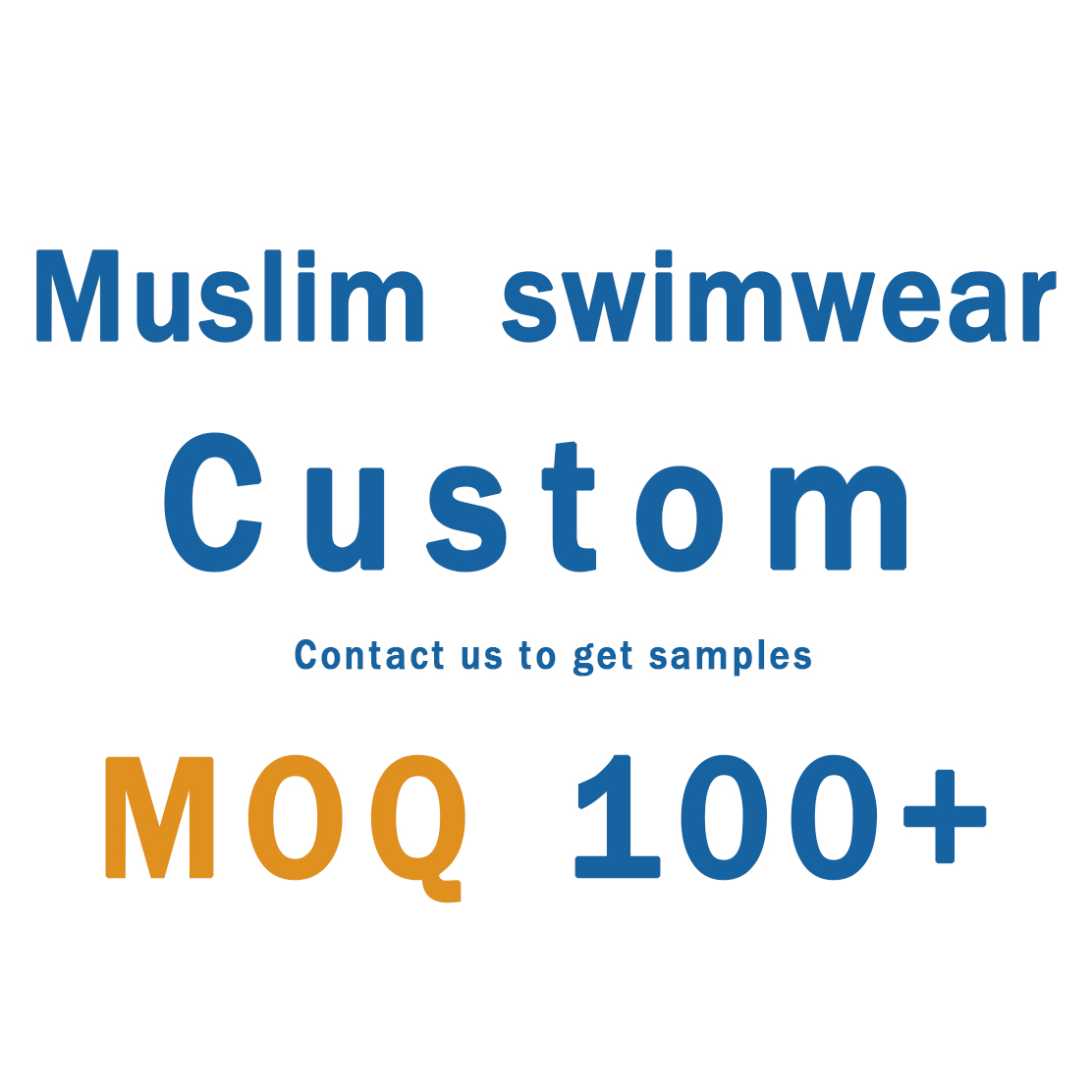 burkini custom custom design muslim women swimwear