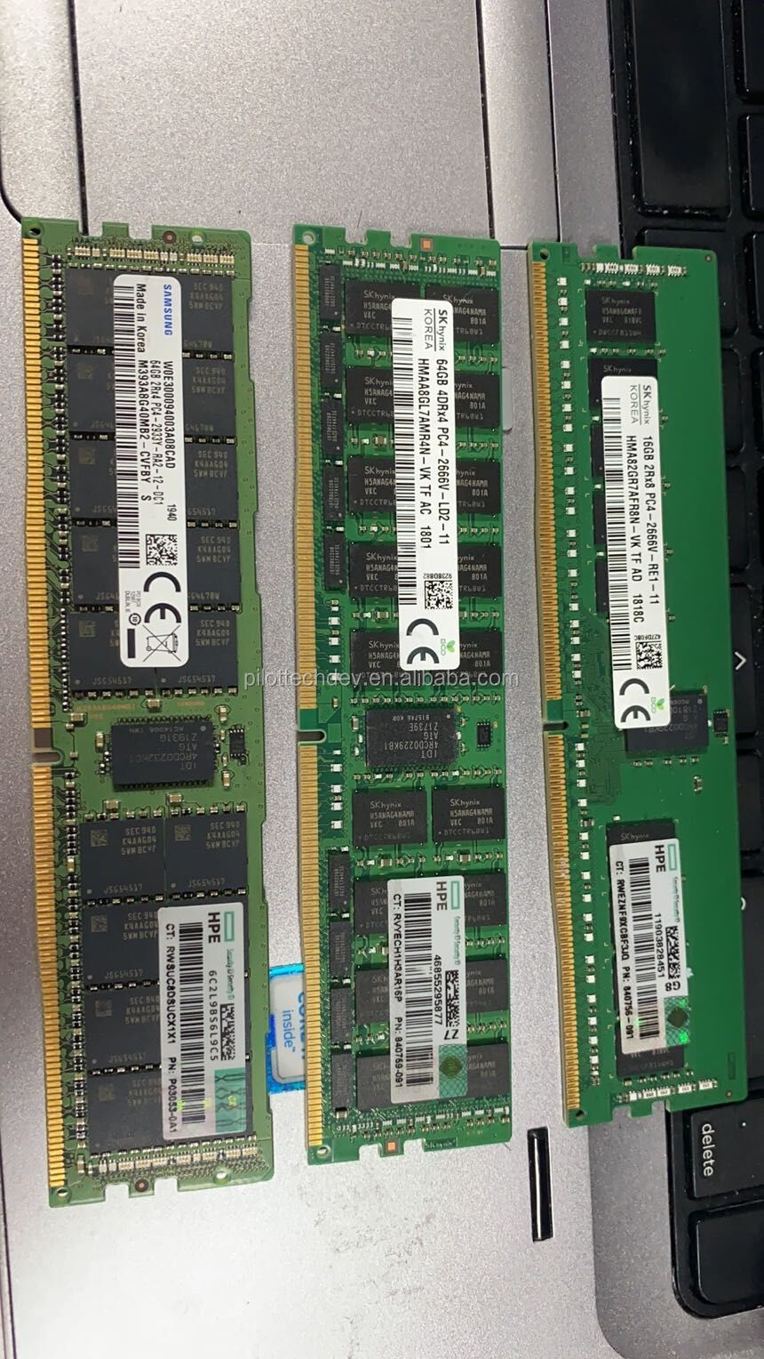 Память HPE 752370-091 32 Гб 2133 МГц 288Pin ECC Reg DDR4 ram