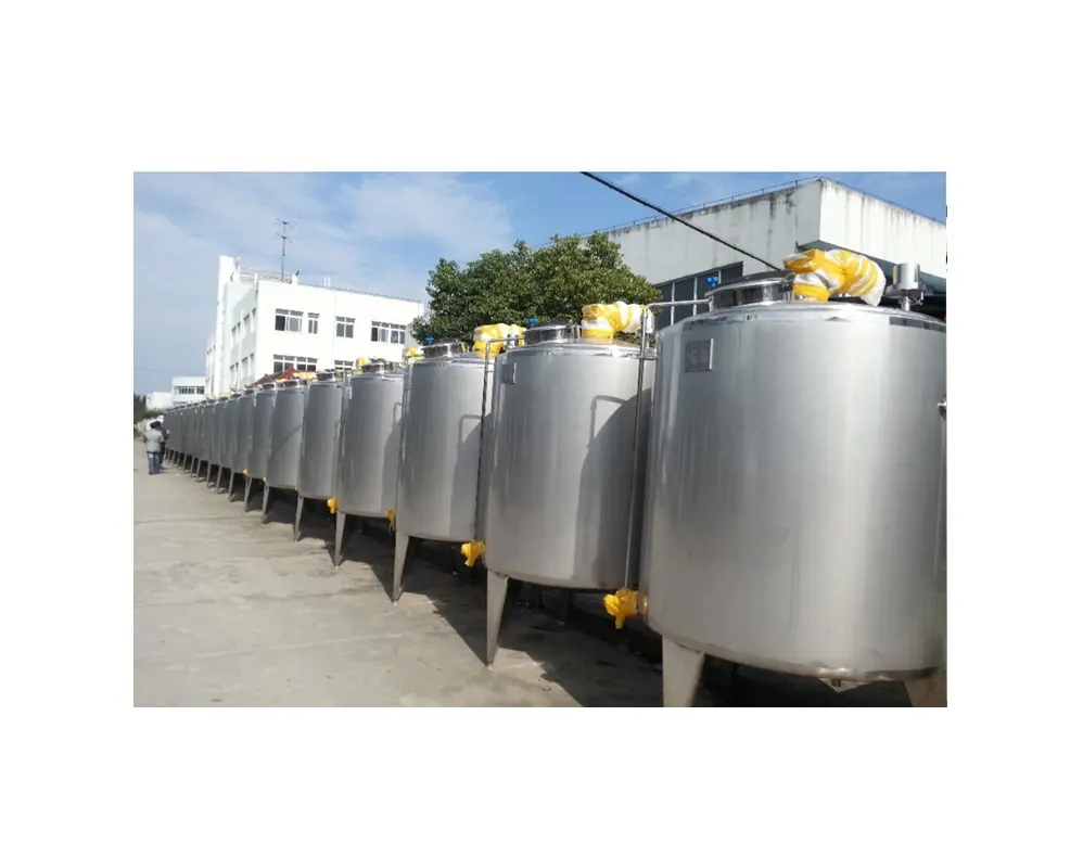 Industrial Use 1000L AISI316L Milk Fermentation Tanks