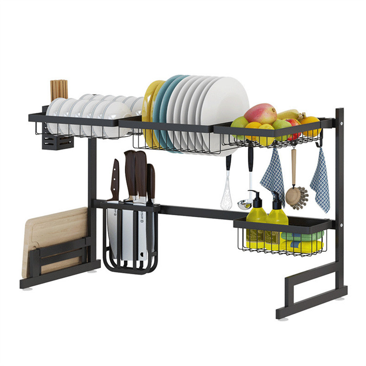 91cm Durable Kitchen Storage Holder Rack Tray Organizer Tidy Kitchen