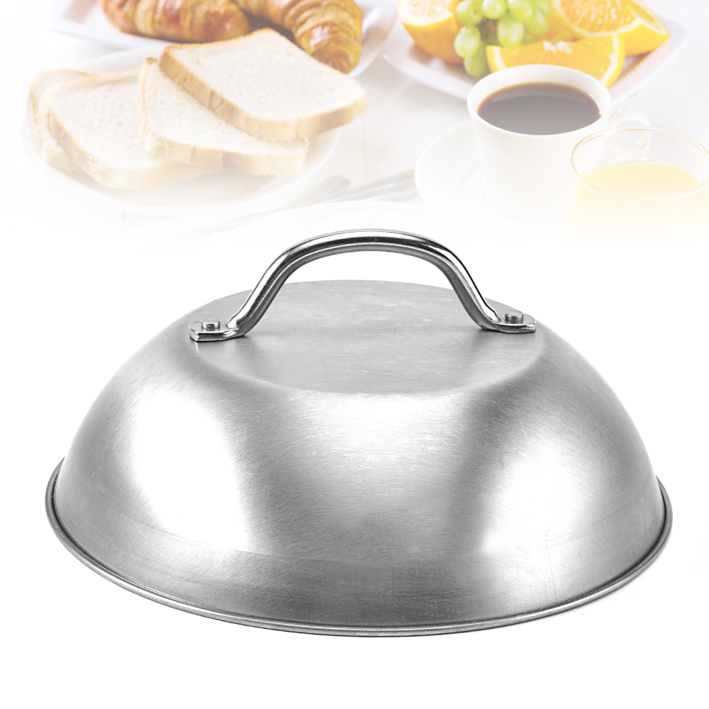 Крышка для стейка, купол для еды, круглая крышка для барбекю, гриля, принадлежности для ресторана, для улицы, для салата, стейка, фруктов