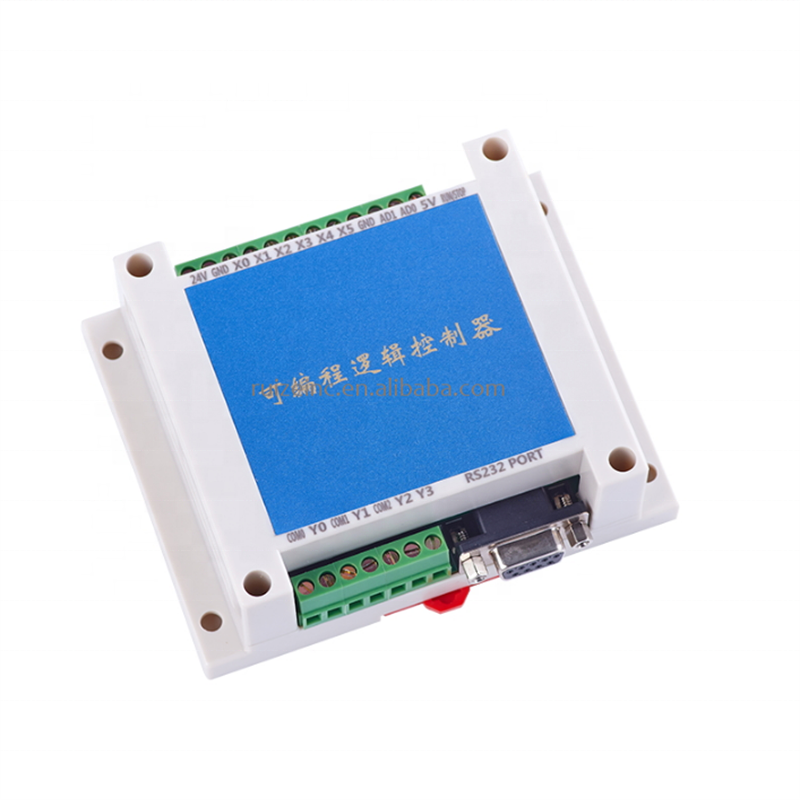 PLC FX2N 10MT STM32 MCU 6 вход 4 транзисторный выход 2 AD Модуль 0-10 В встроенный аккумулятор RTC контроллер двигателя 24 В постоянного тока