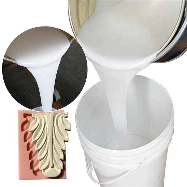 Best price Outstanding bubble releasing tin cure liquid silicone rubber for plaster molds